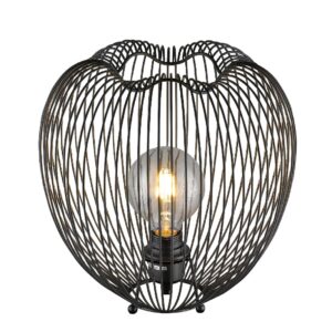 Dollis Metal Table Lamp In Matt Black