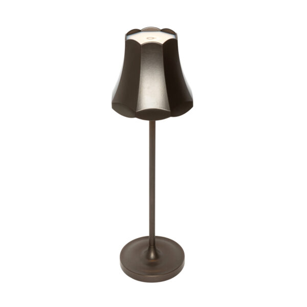 Retro Table Lamp Dark Bronze Rechargeable IP44 - Granny