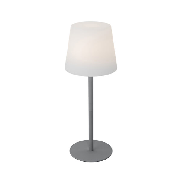 Table Lamp Grey Rechargeable Incl. LED and Dimmer IP54 - Jude