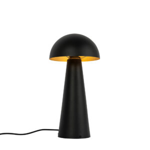 Outdoor floor lamp black 50 cm – Mushroom